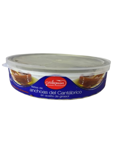 Cantabric Anchovy Fillets in Sunflower Oil, 550g