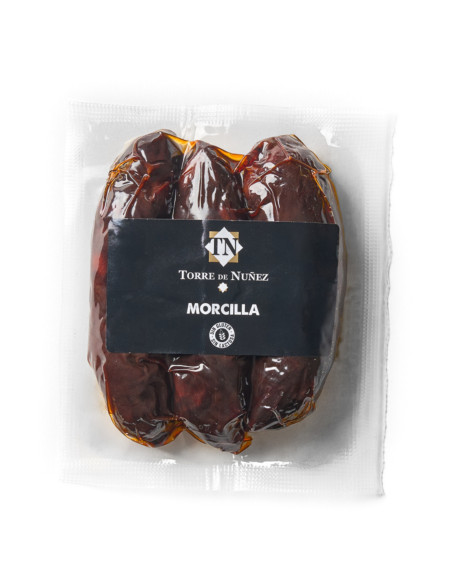 Spanish Mini Morcilla, Black Pudding with Onions, 3 Pieces, 250g