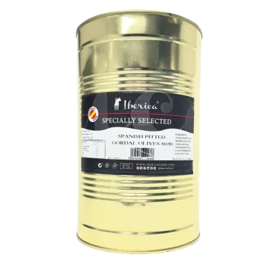 Pitted Gordal Olives, 60/80, 4.2kg Anchovy flavour