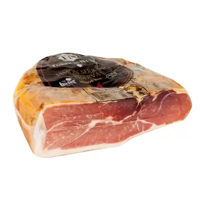Buy Boneless Serrano Ham trimmed in halves (24 months cured) - Iberica Spanish Food