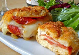 Chicken stuffed with Chorizo and Mozzarella